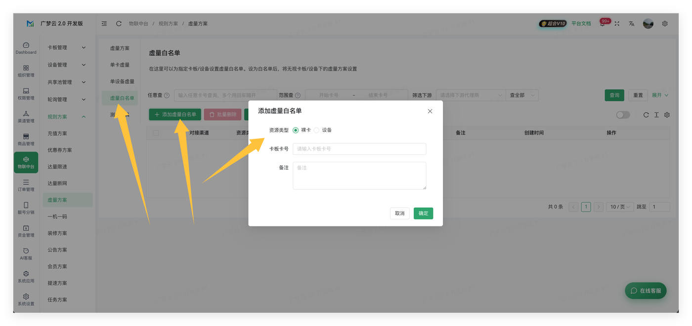虚量方案