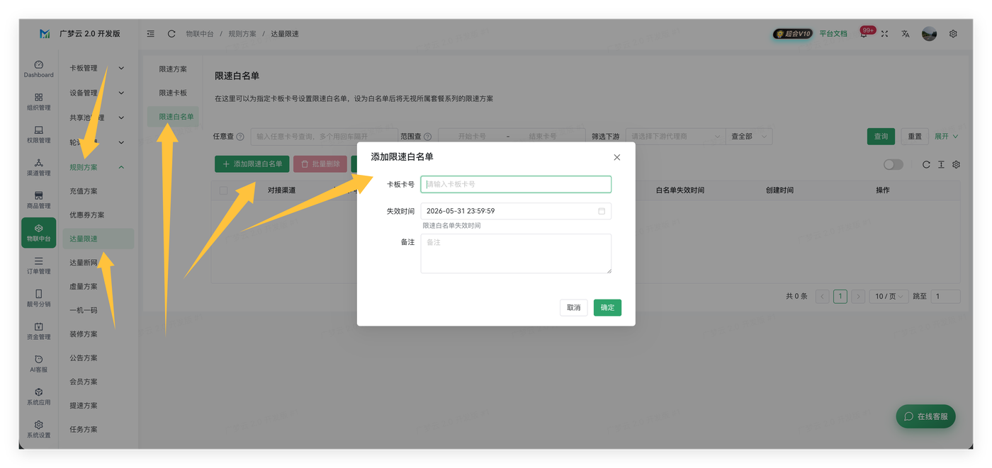 达量限速